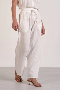 Elan - Gauze Drawstring Pant
