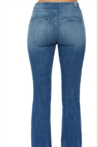 Morrison Denim Women's The Traveler Jean in try again - women's jeans - detail view