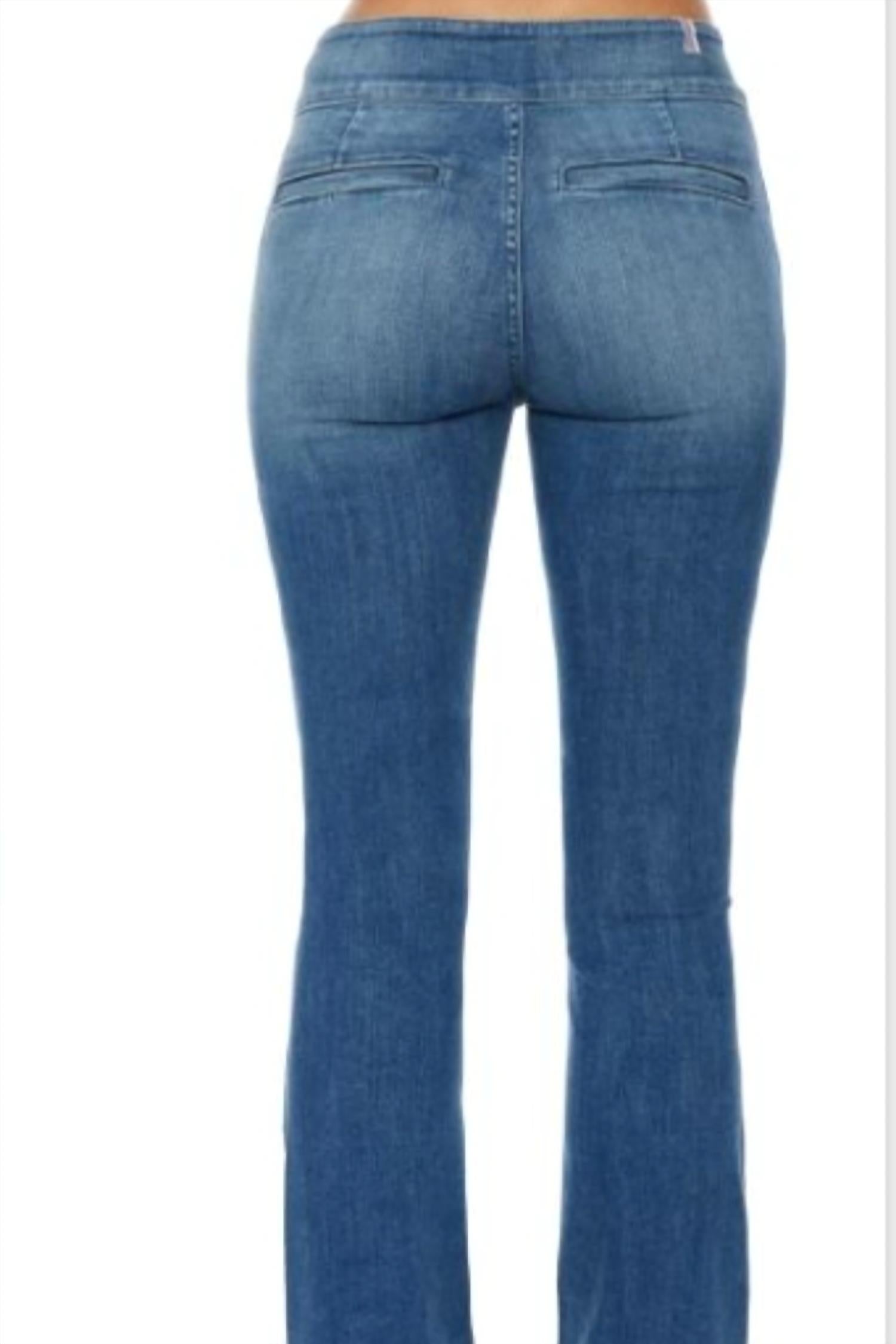 Morrison Denim Women's The Traveler Jean in try again - women's jeans - detail view