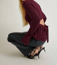 Le Lis - Tie Back Knit Sweater