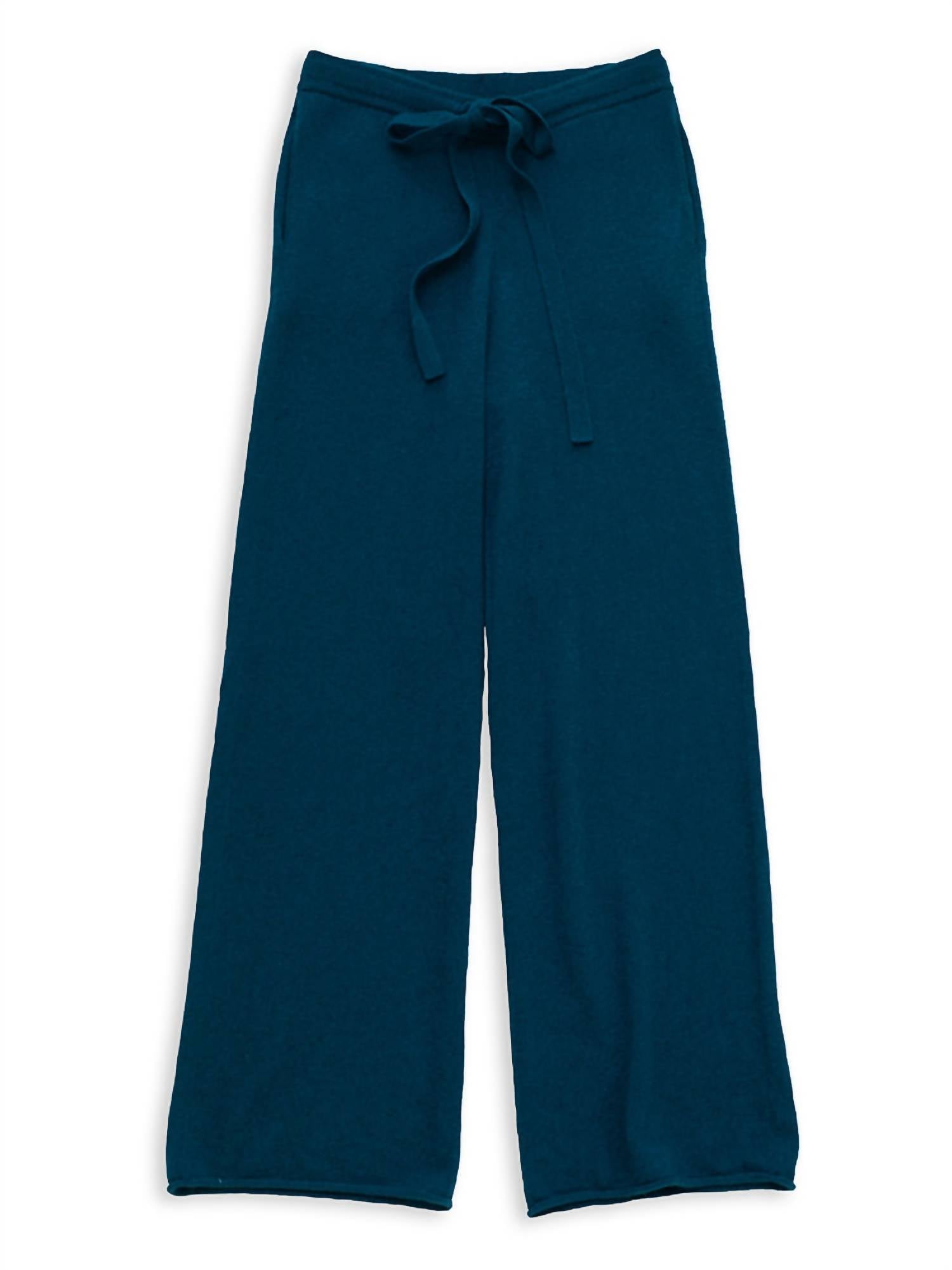 Lingua Franca - Women's Cashmere Wide Leg Pant