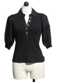 Lisa Todd - Pure Rib Collet Top