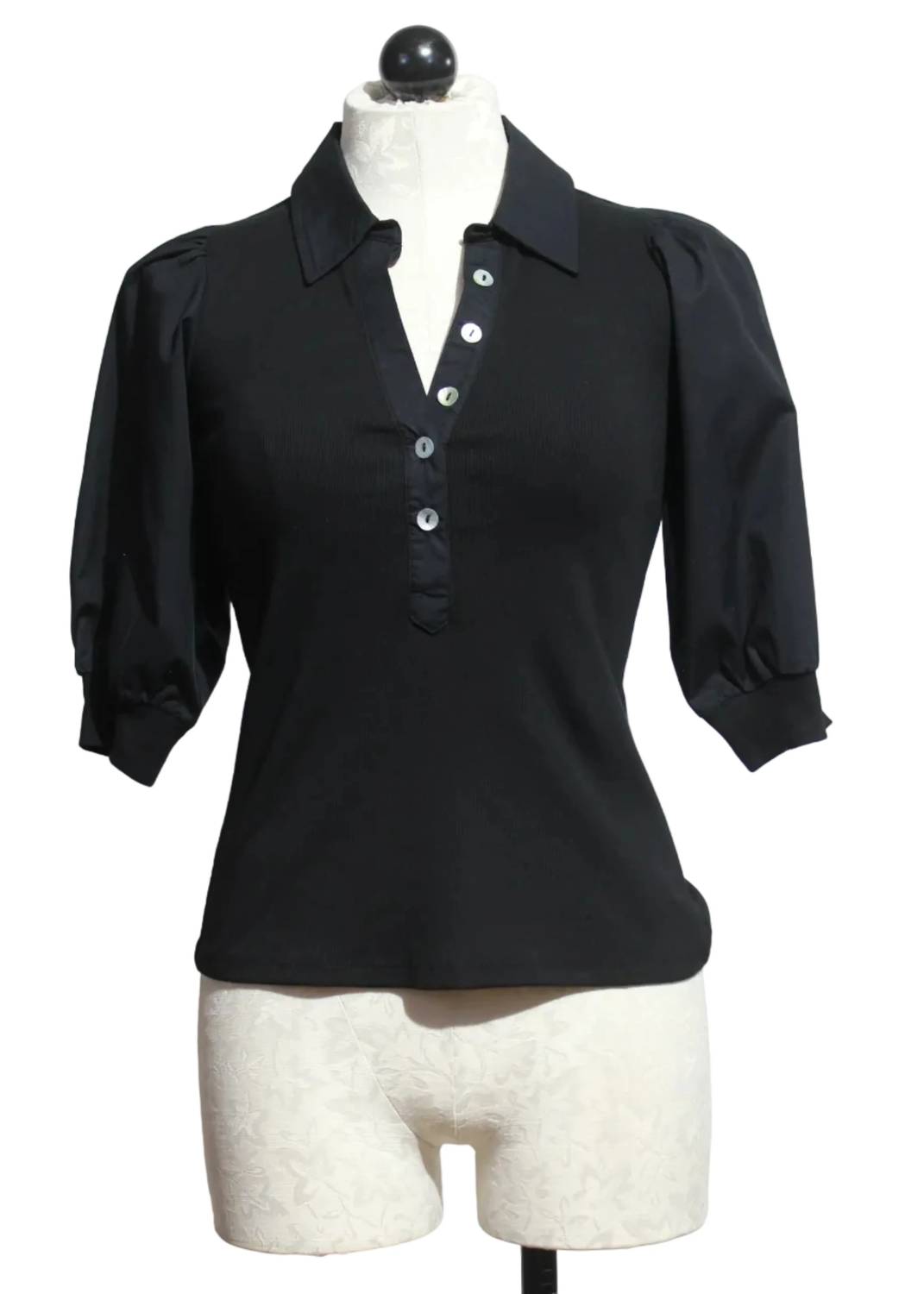 Lisa Todd - Pure Rib Collet Top