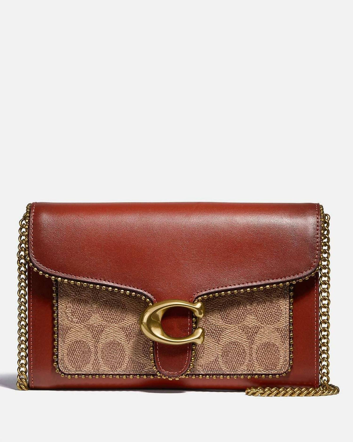 Coach - Women's Colorblock Chain Crossbody Bag