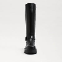 Sam Edelman - Women's Carter Buckle Detailed Wide Calf Knee High Boots