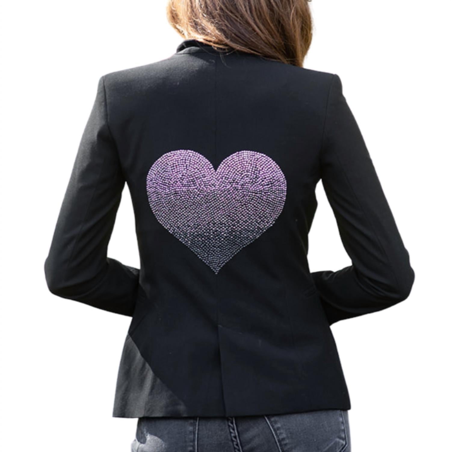 Hipchik - Crystals Ombre Heart Blazer