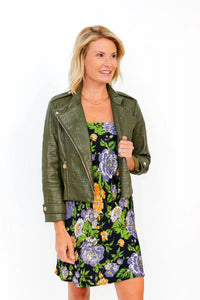 Farm Rio - Capri Floral Sleeveless Mini Dress