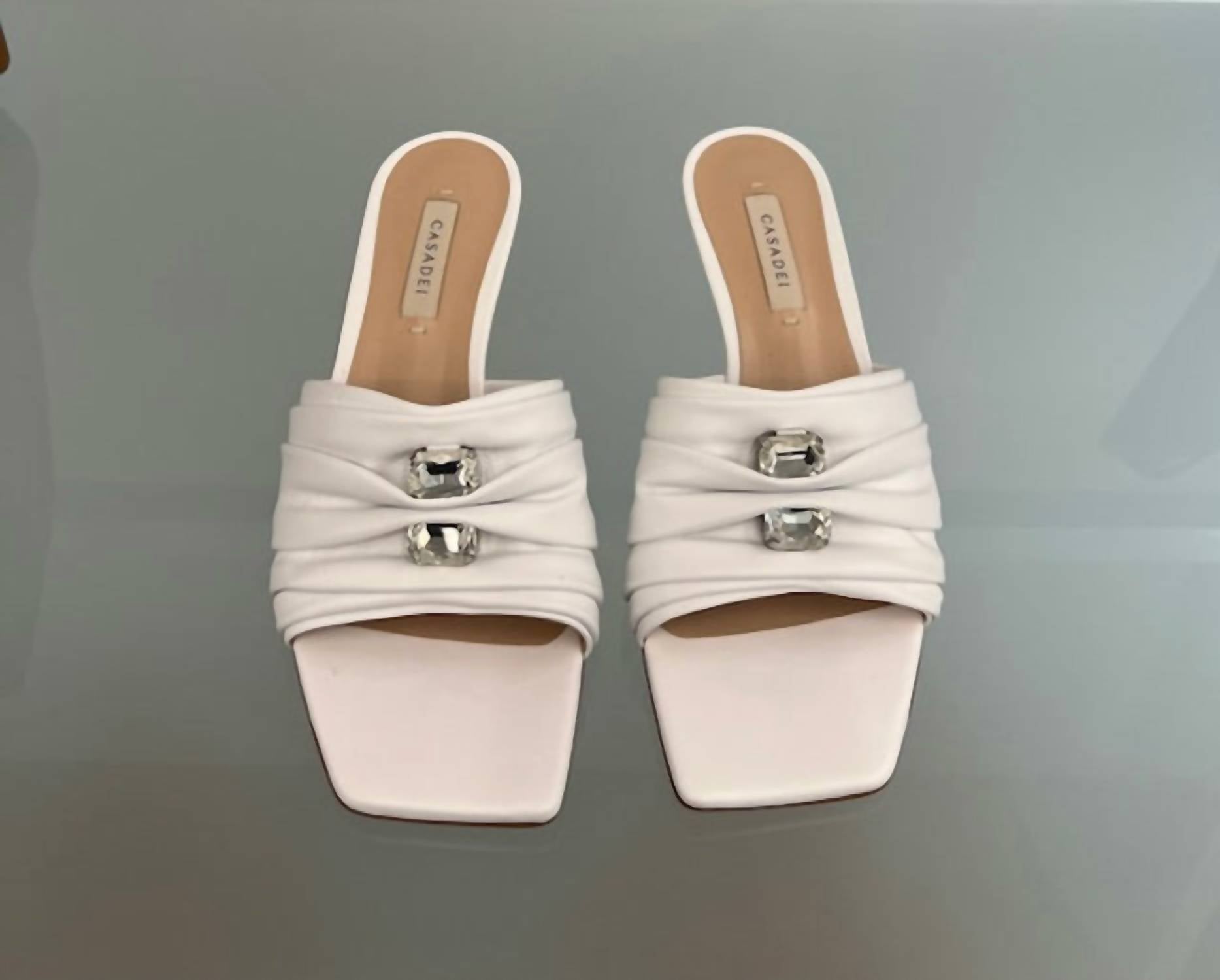 Casadei - Slide With Crystal Stones