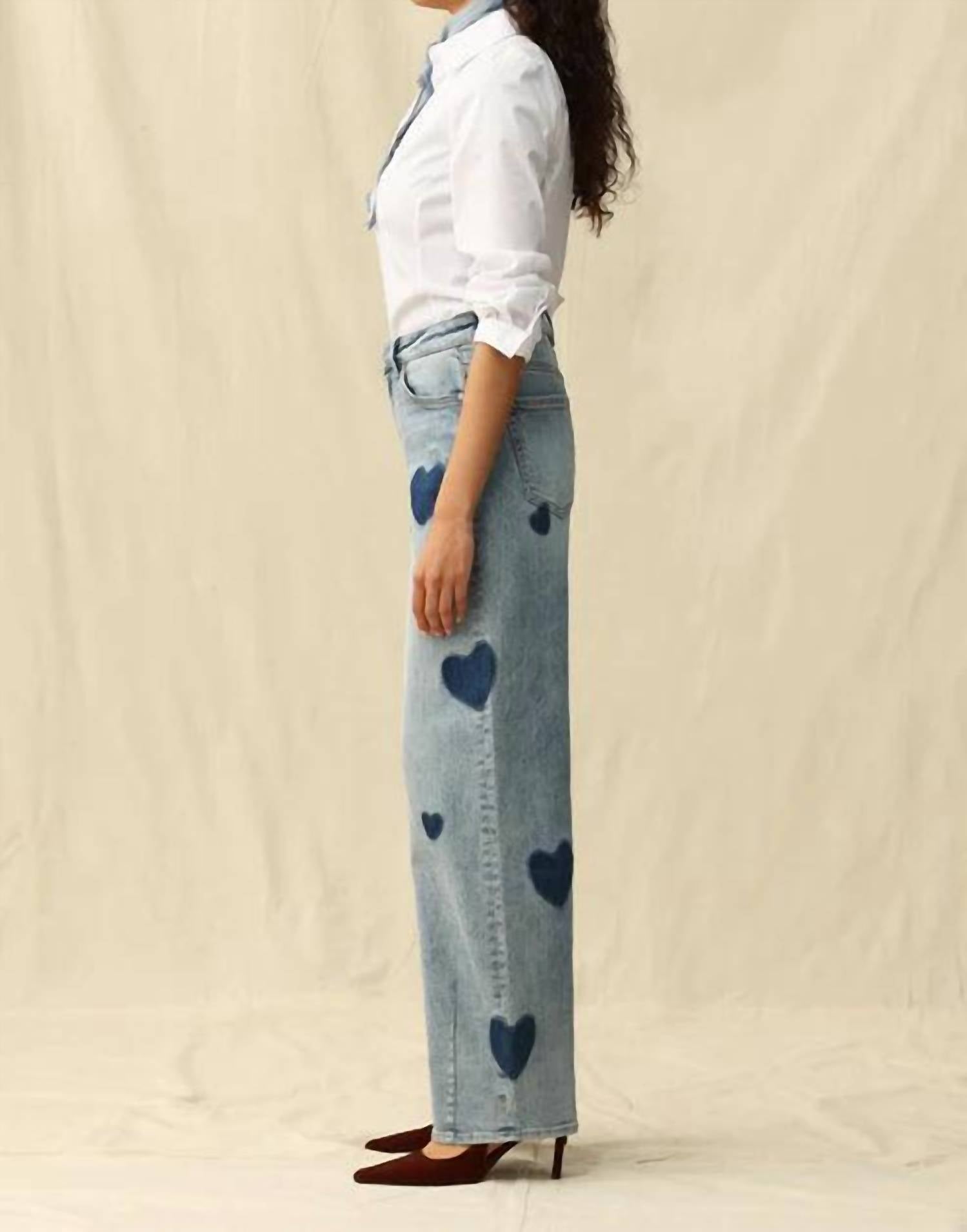 Bayeas - Rosalind High Rise Barrel Jeans
