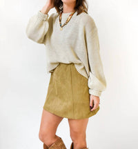 Sofie The Label - Suede My Way Mini Dress