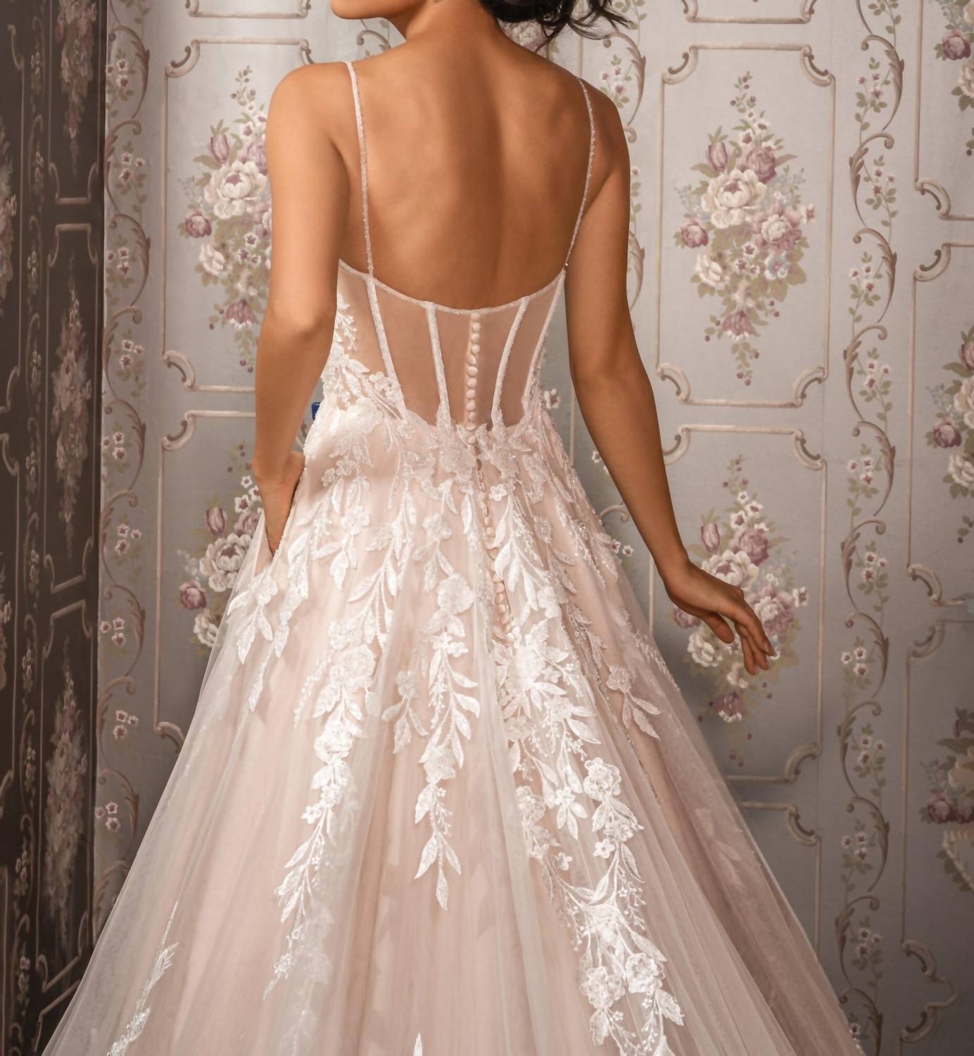Kitty Chen Couture - Victoria Beaded Lace Gown