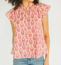Victoria Dunn - Bays Short Sleeve Blouse