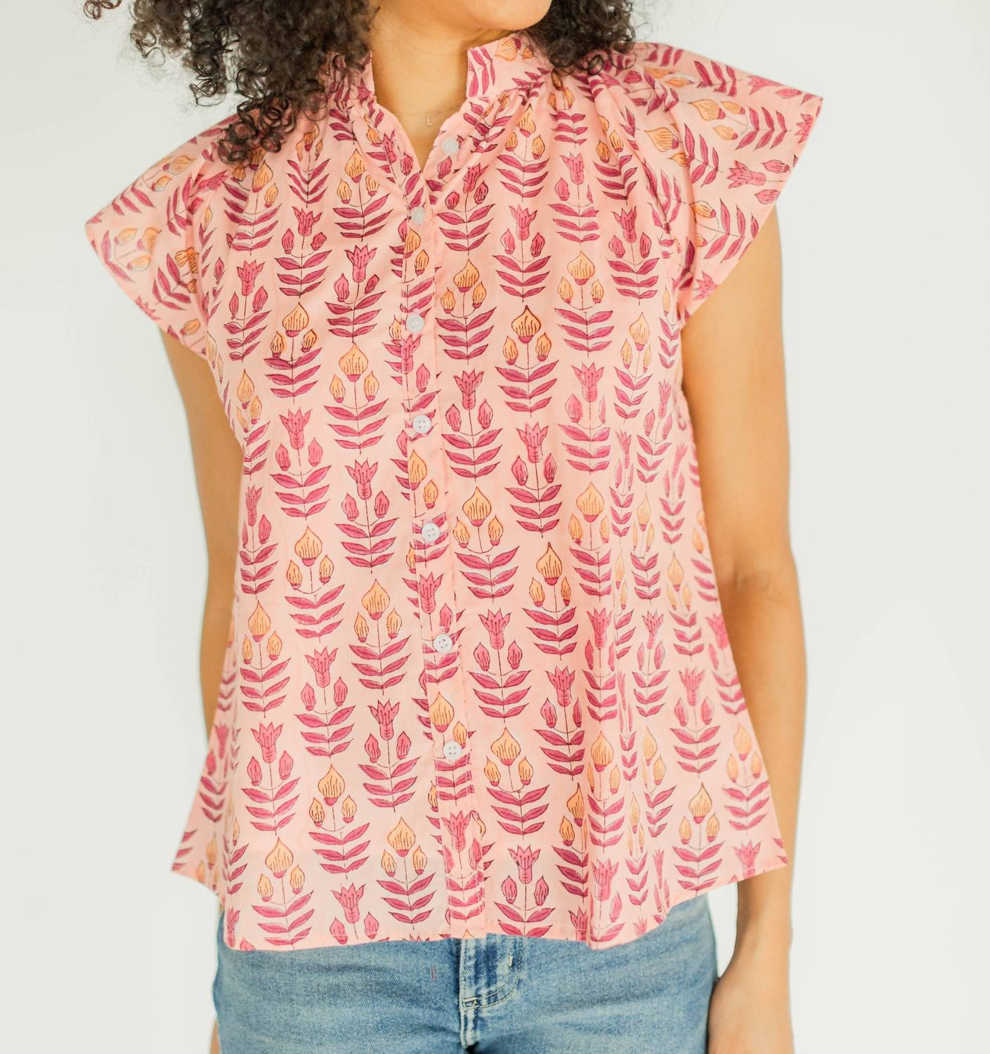 Victoria Dunn - Bays Short Sleeve Blouse