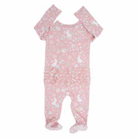 Sweet Bamboo - Kid's Woodland Print Footie