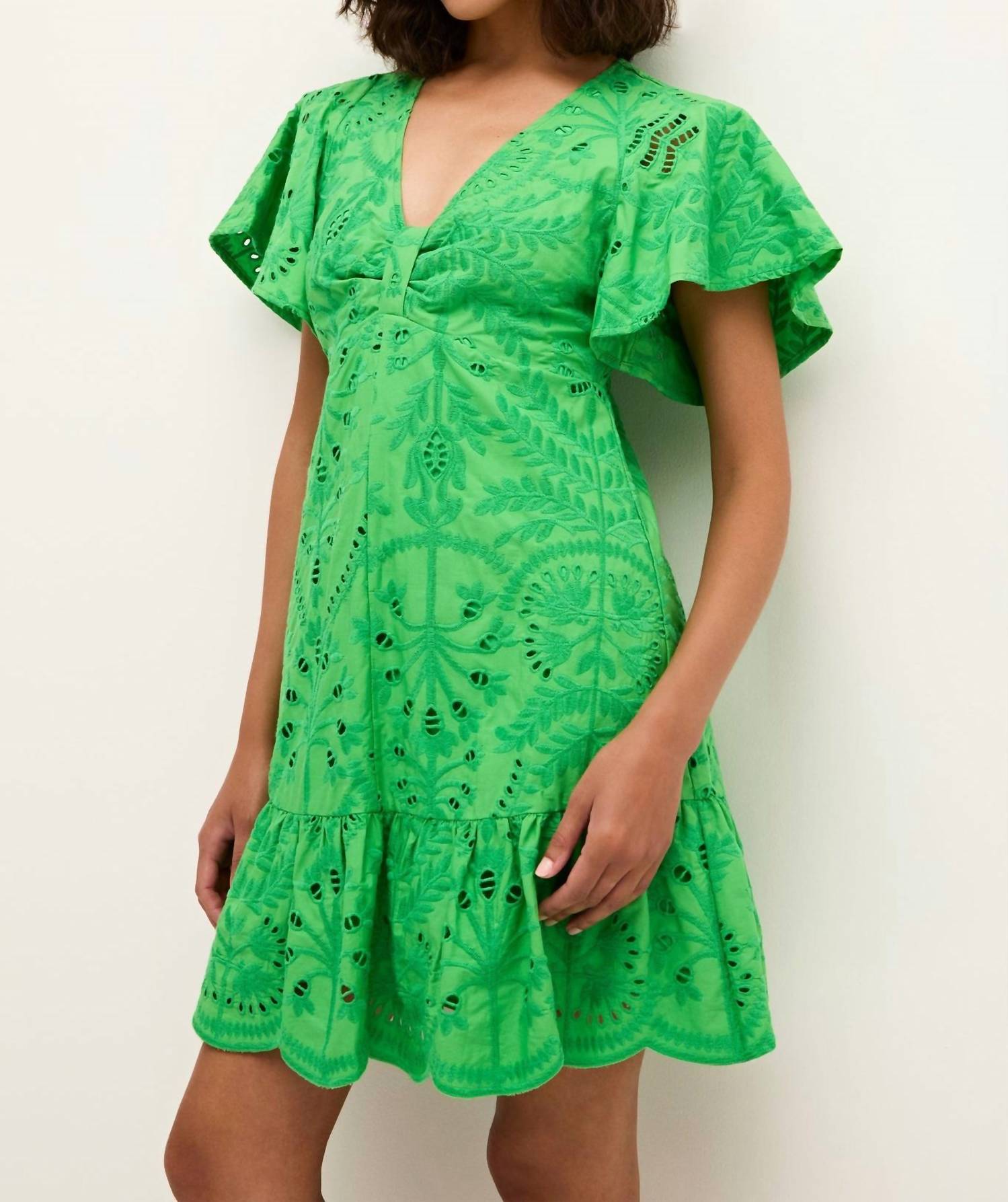 Marie Oliver - Carmina Keyhole Mini Dress