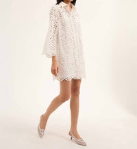 Veronica Beard - Sumatra Cotton Eyelet Dress