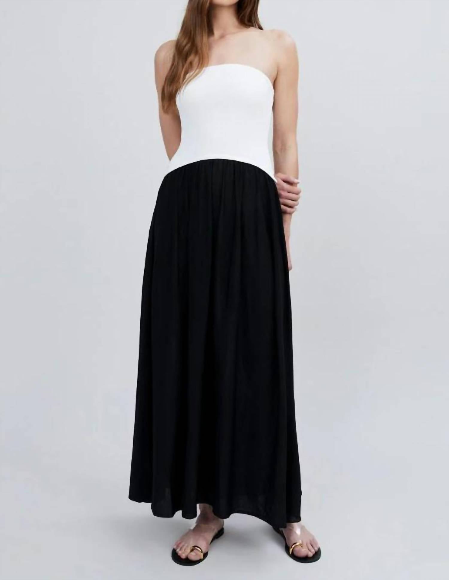 Solid & Striped - Strapless Soglio Dress