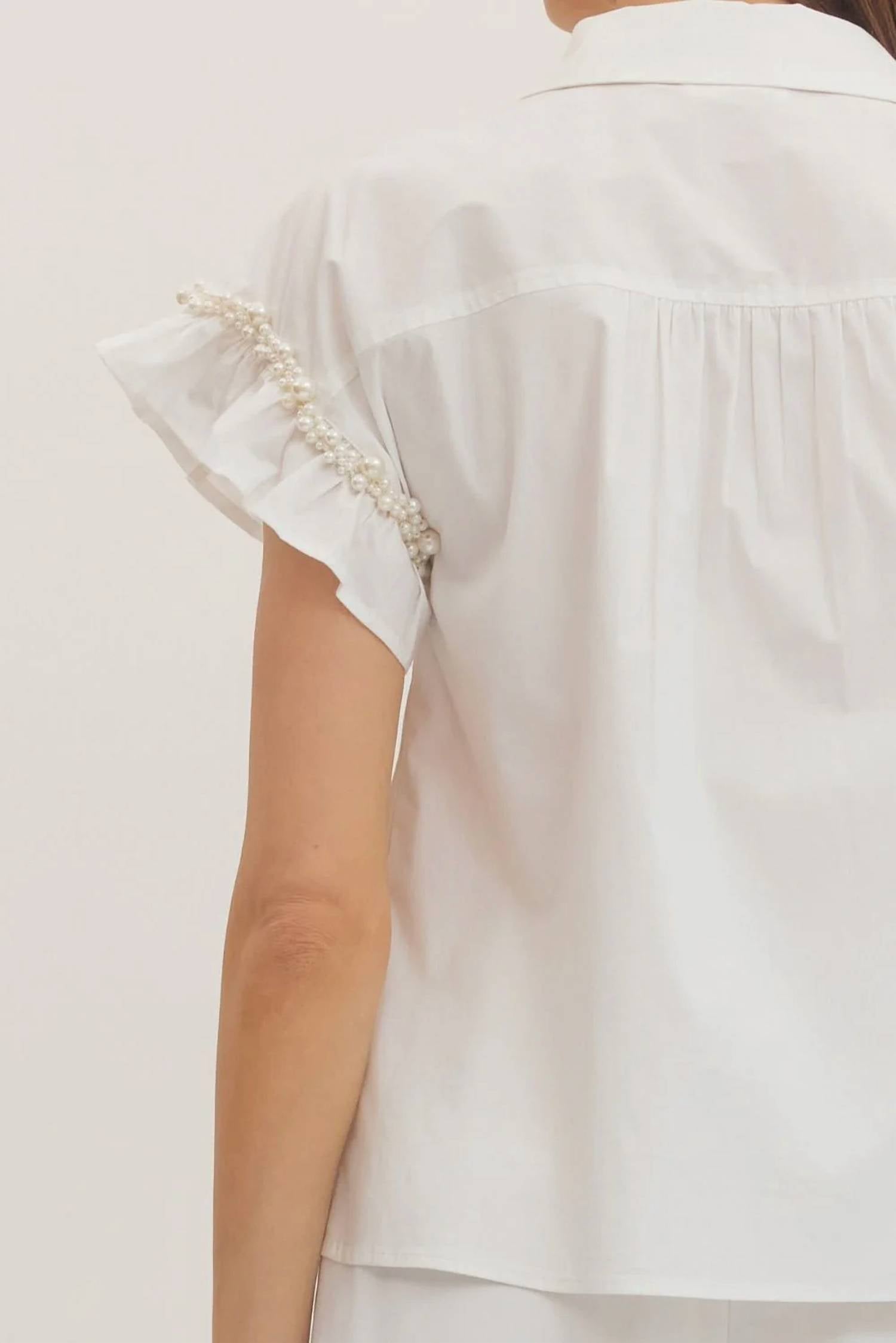 Entro - Muse Ruffled Sleeve Blouse