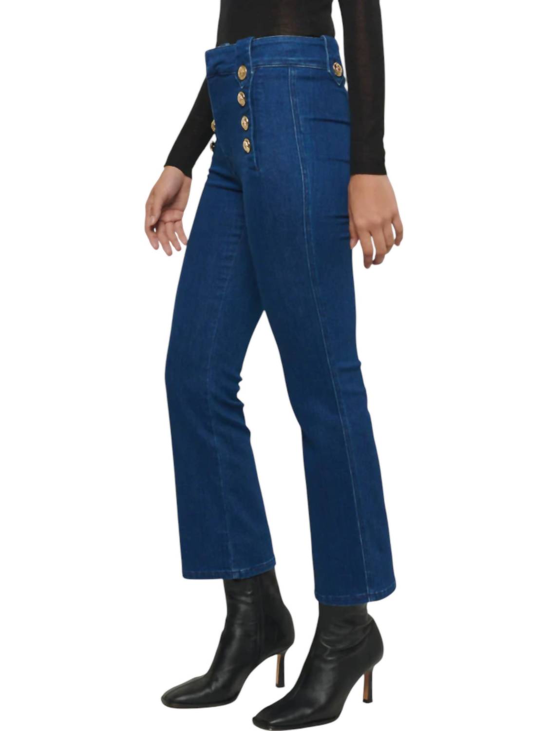 Derek Lam 10 Crosby - Robertson Crop Flare Jeans