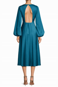 Liv Foster - Satin Cut-out Midi Dress
