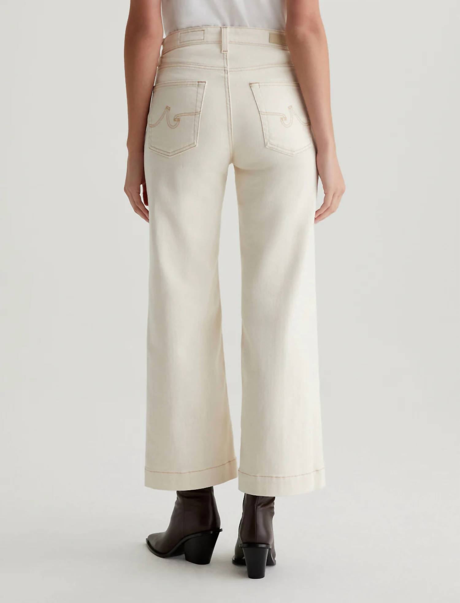 Ag Jeans - Saige Wide Leg Crop Jean