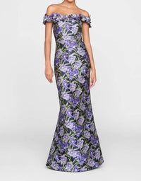 Theia - Olyssia Fit and Flare Gown