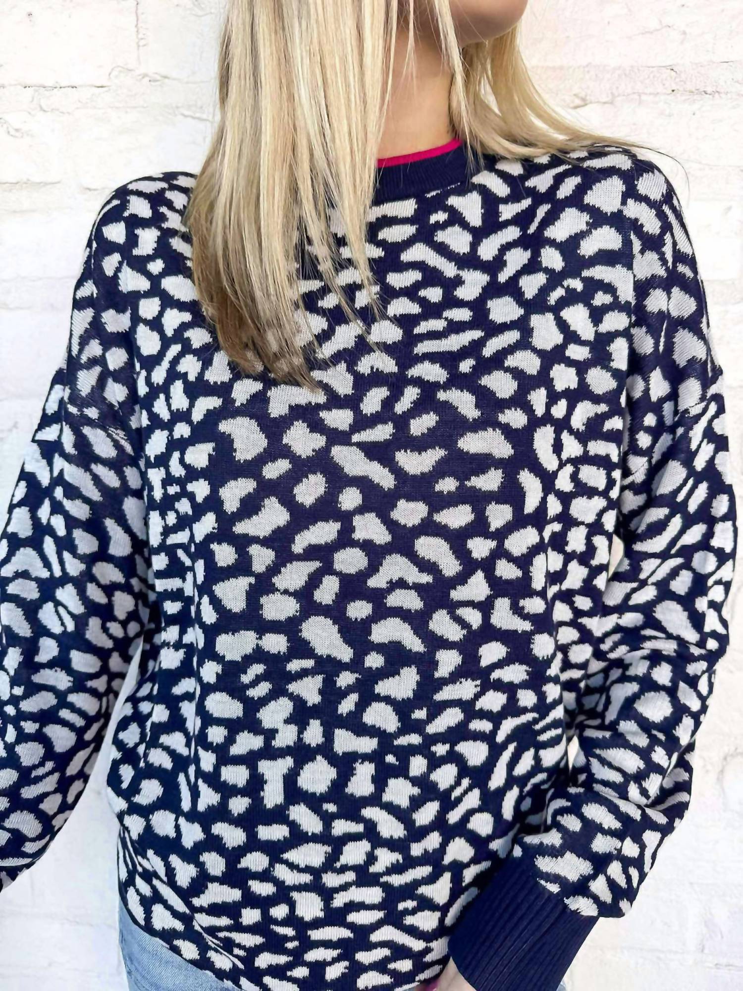THML Wild Night Sweater in multi - women's sweater - view 4