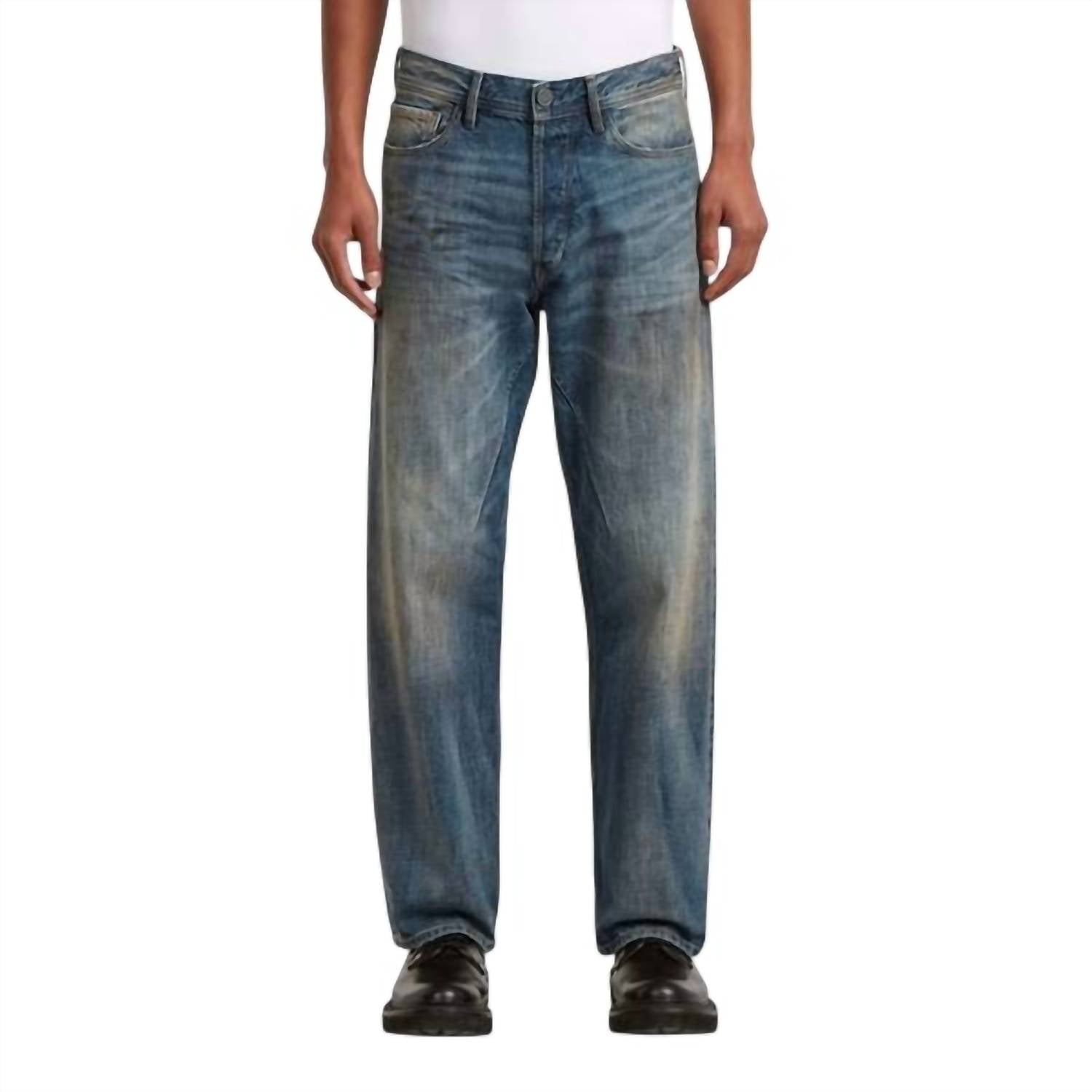 G-Star Rr Dart Loose Selvedge Denim Jeans in dark blue 1 - men's jeans