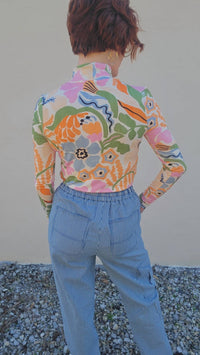 Frnch - Striped Jean Pants
