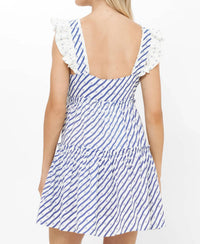 Oliphant - Smock Square Neck Mini Dress