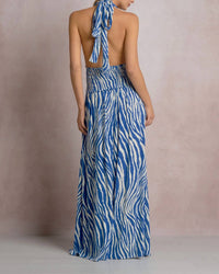 Elan - Halter Maxi Dress