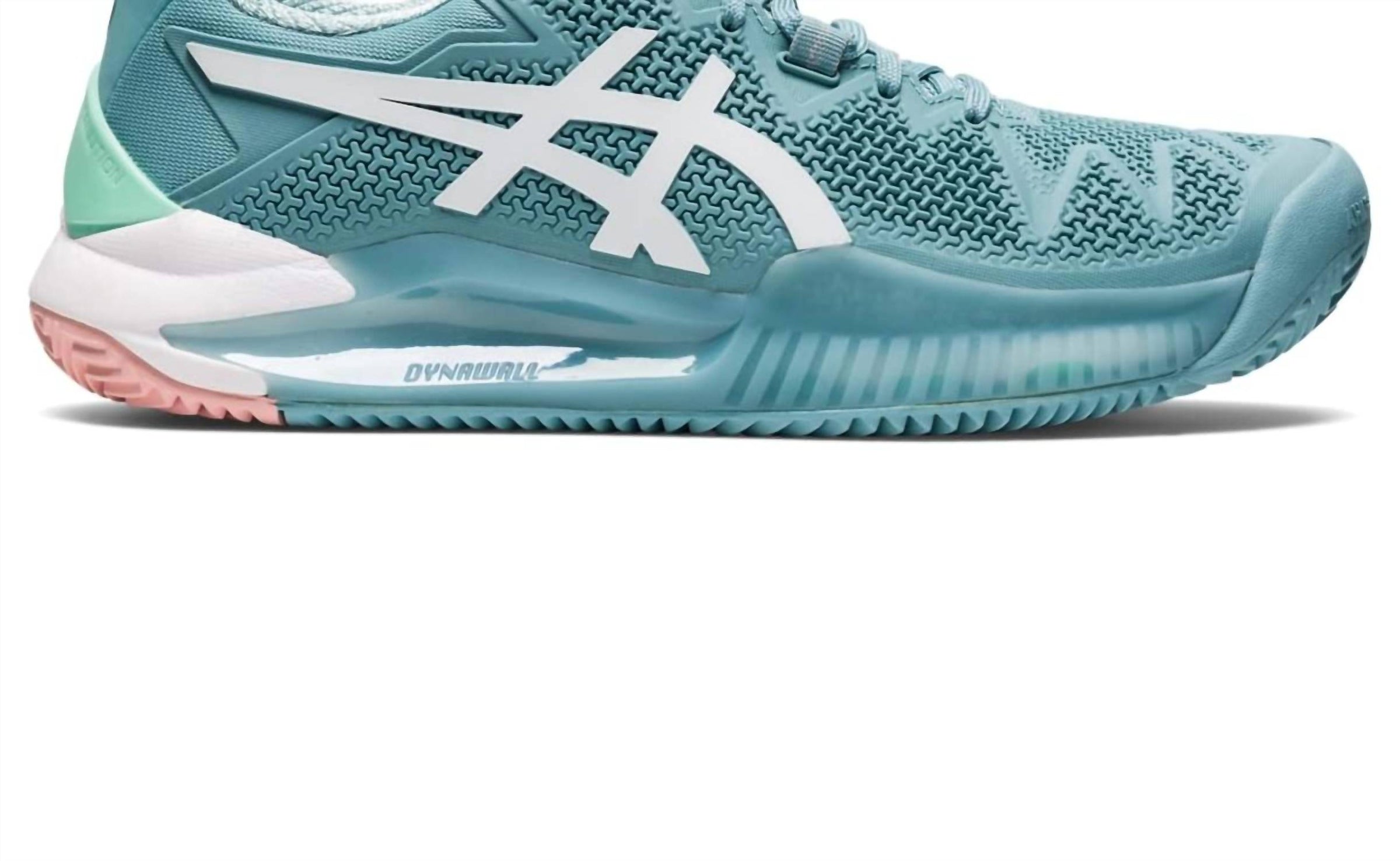 ASICS Women's Gel-resolution 8 Clay Tennis Shoes in blue - women's shoe
