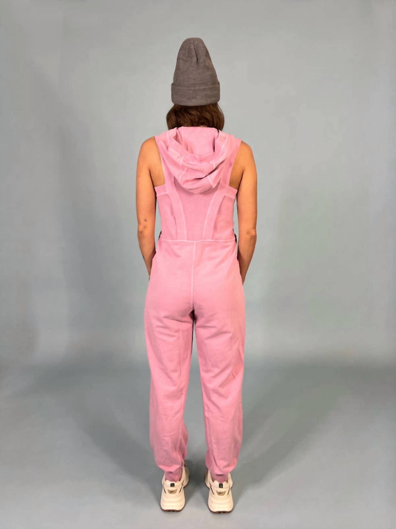 Fate - Hoodie Sliced Front Jumpsuit