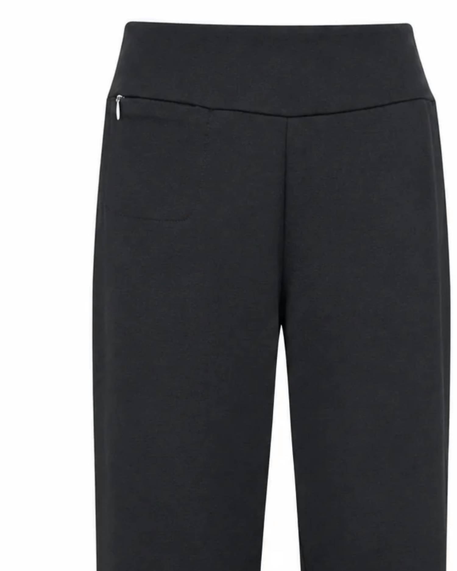 Lulu-B - Women's Secret Pocket Detail Capri