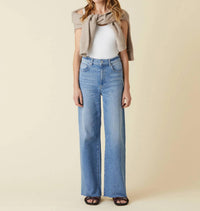 Le Jean The Column Jeans in bardot - women's jeans