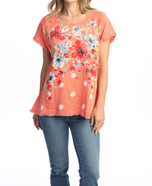 Jess & Jane - Bossa Nova Mineral Washed Gauze & Cotton Top