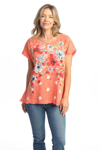 Jess & Jane - Bossa Nova Mineral Washed Gauze & Cotton Top