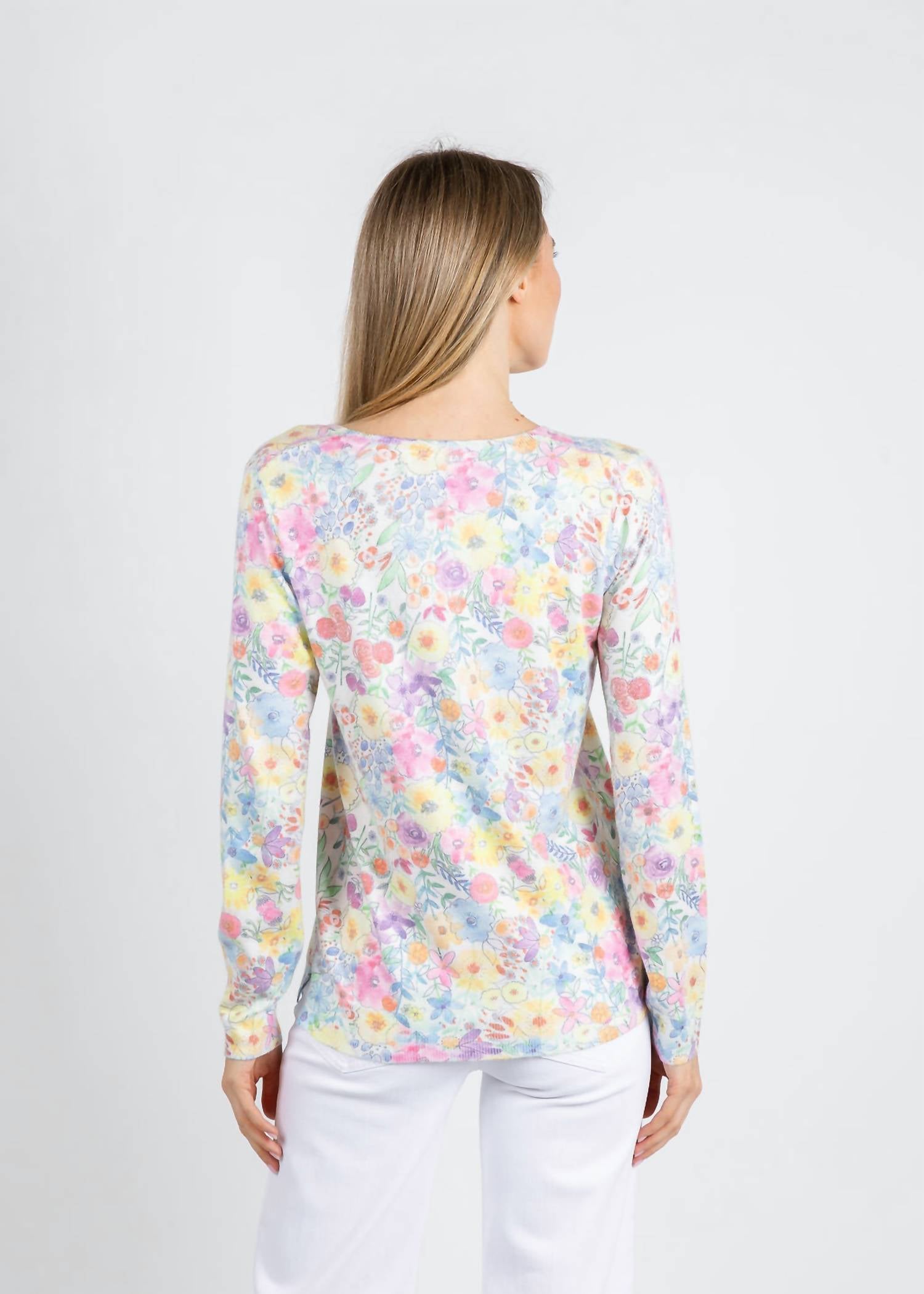 Leo & Ugo - Pastel V Neck Sweater