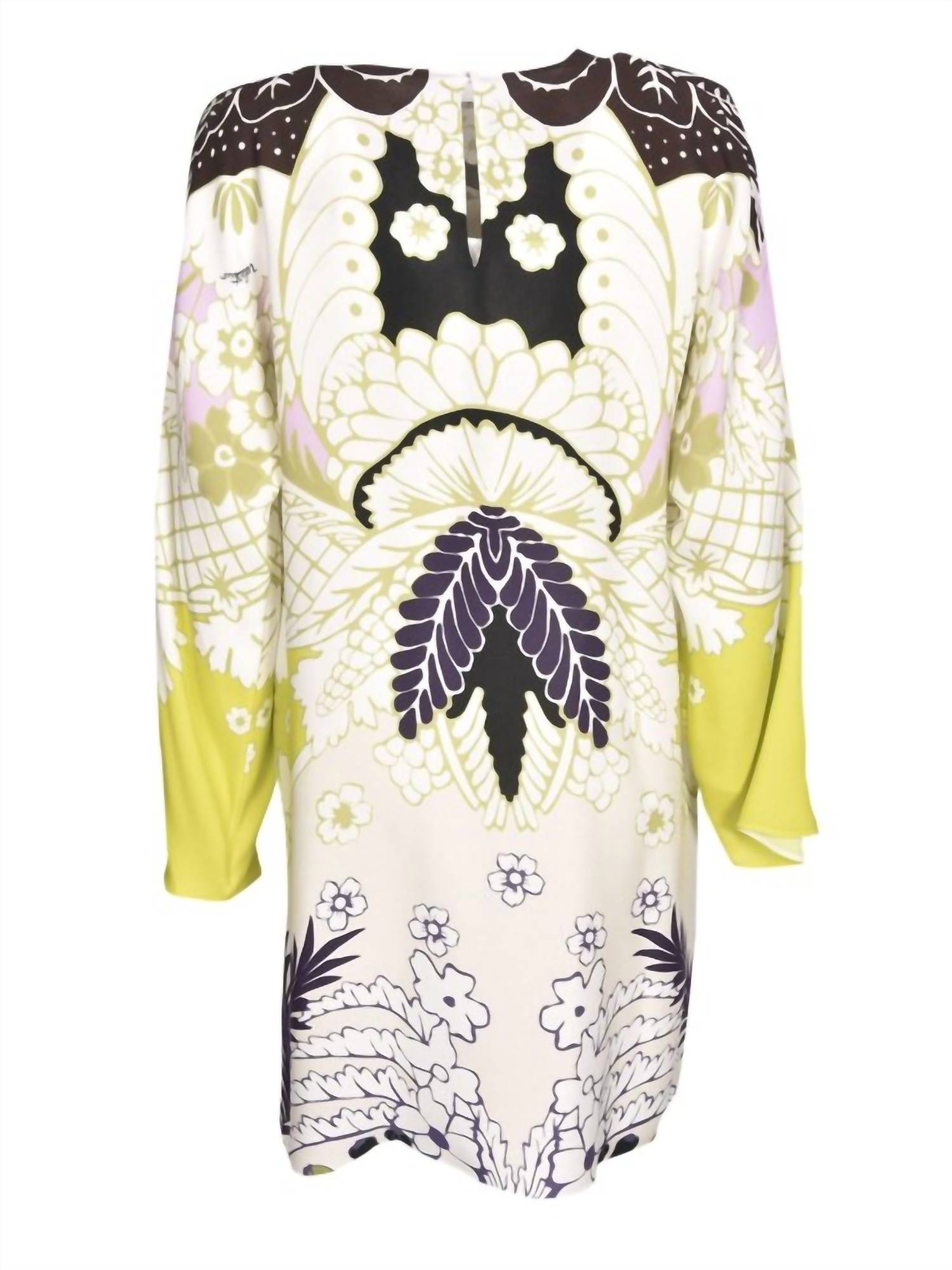 Valentino - Long Sleeve Printed Dress