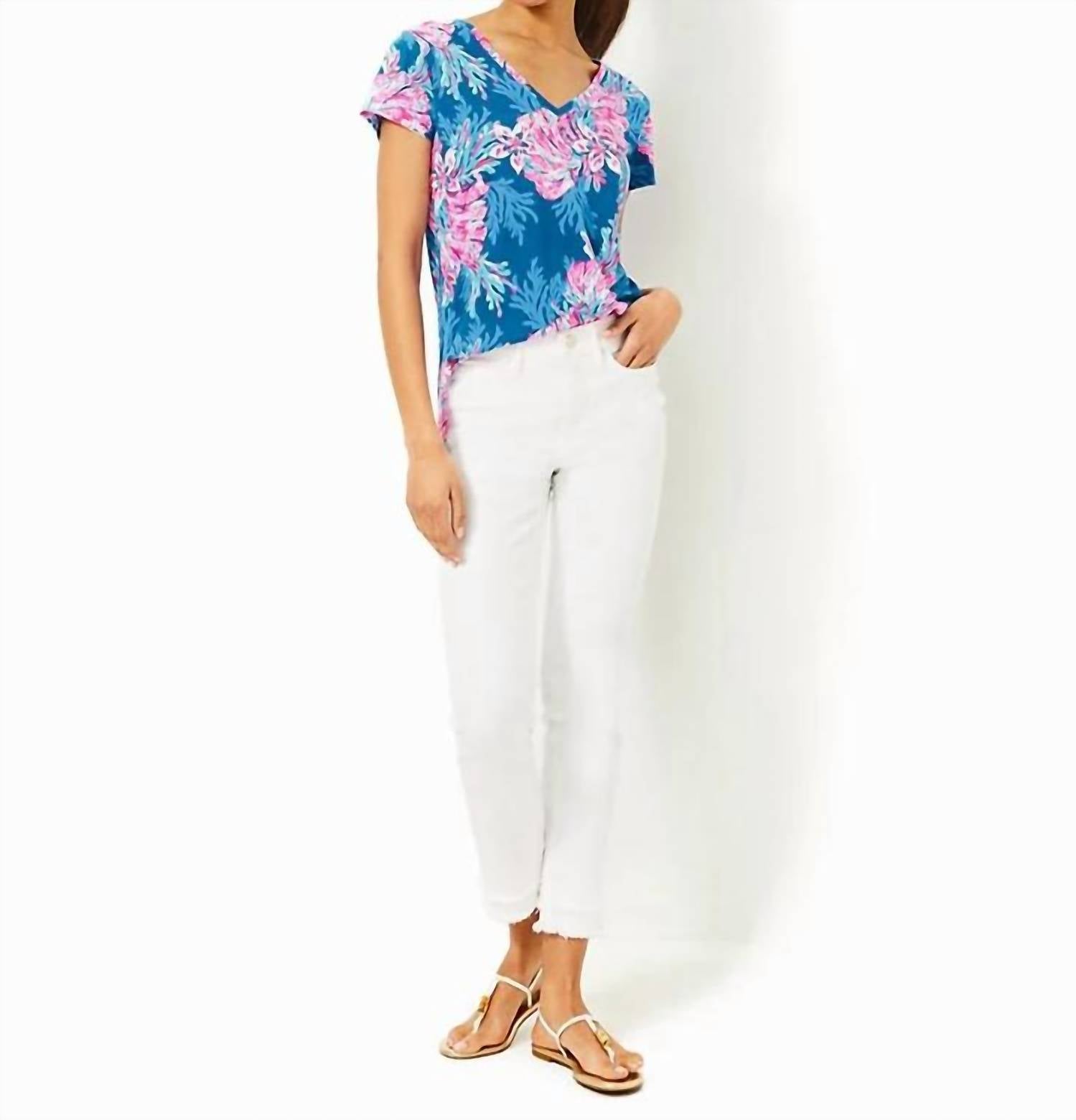 Lilly Pulitzer - Meredith V Neck Tee