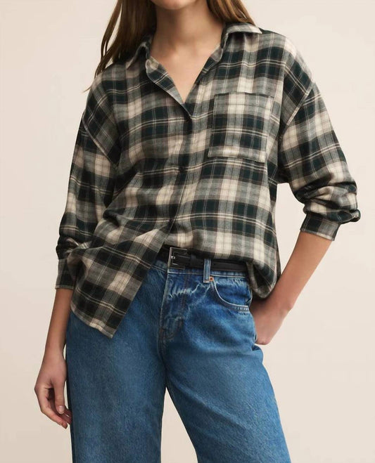 Z Supply - River Plaid Button Up Top