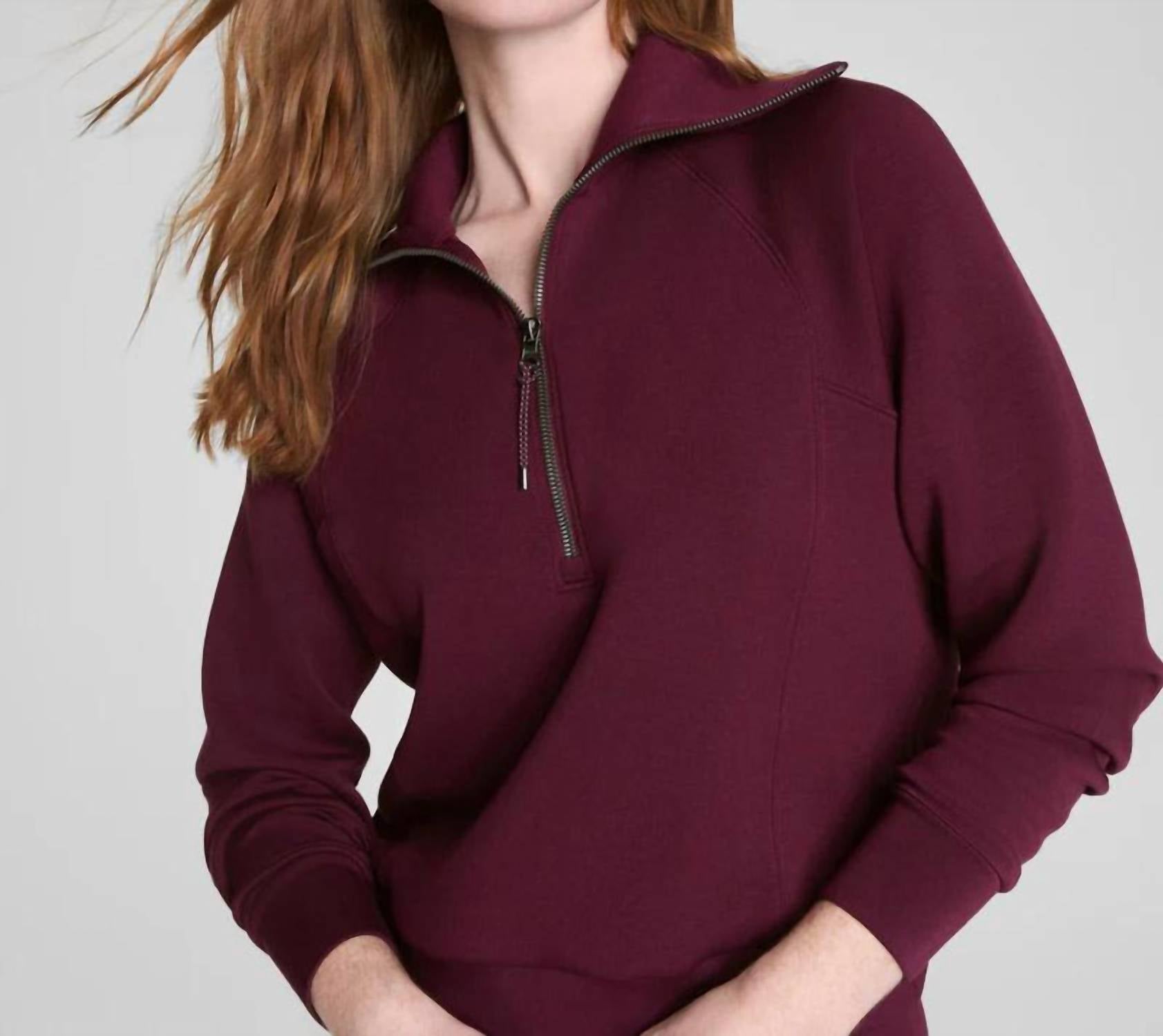 Spanx - Airessentials Half Zip Sweater