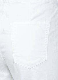 ASKK NY Cropped Brighton Ankle Pants in ivory - women's pants - view 5