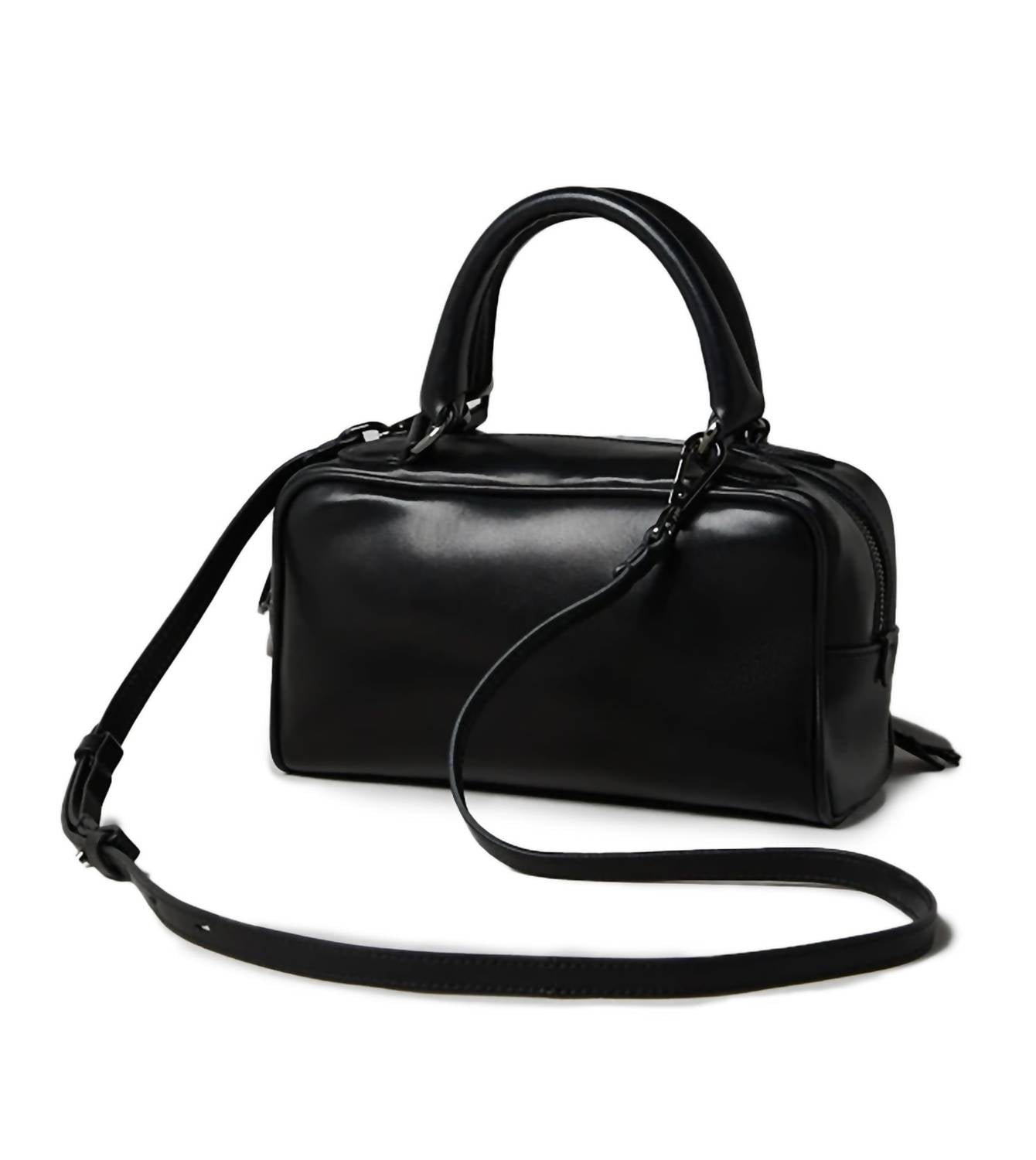 Brunello Cucinelli - Women's Glossy Nappa Boston Top Handle Bag
