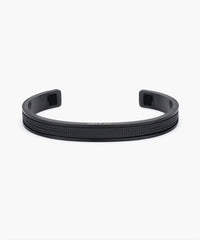 Pig & Hen Men's Navarch 9mm Cuff Bracelet in black black - men's jewelry