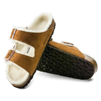 BIRKENSTOCK Women's Arizona Shearling Sandal in mink 1 - women's sandal - view 4