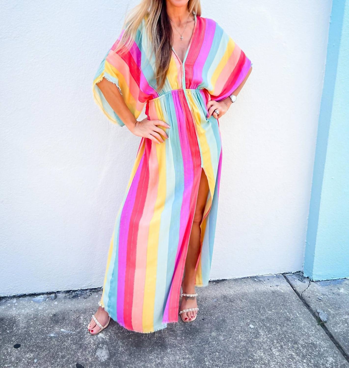 Z&L Europe - Harlequin Maxi Dress