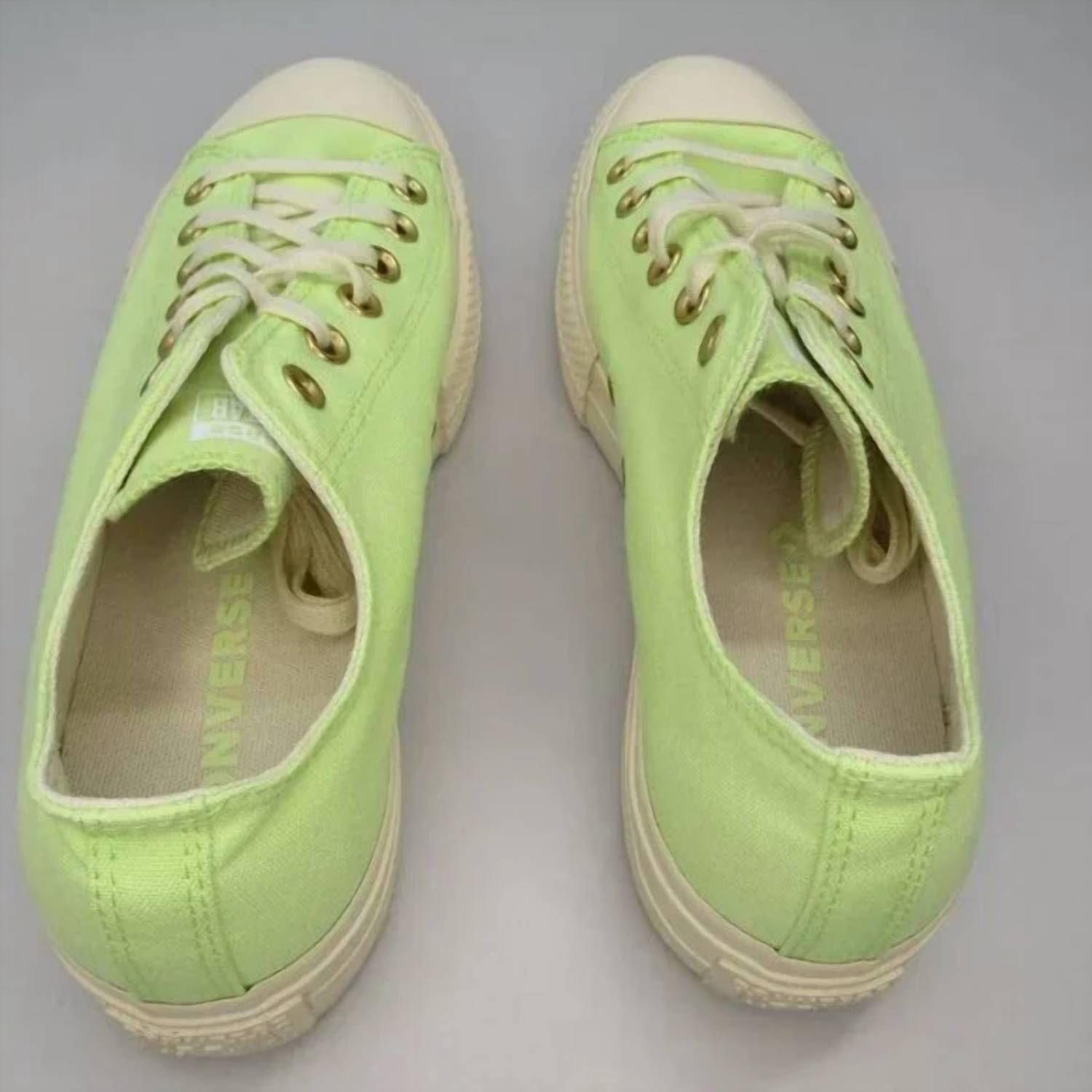Converse Women's Low Running Tennis Shoe in citron - women's sneaker - alternate view