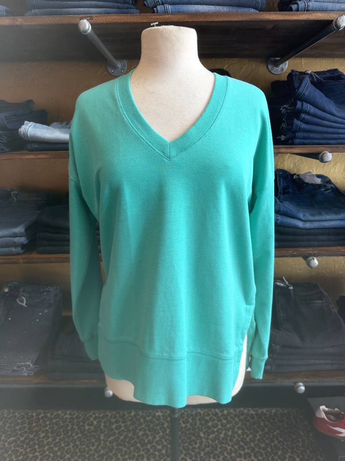 Z Supply - Women's Modern v-neck weekender Sweater