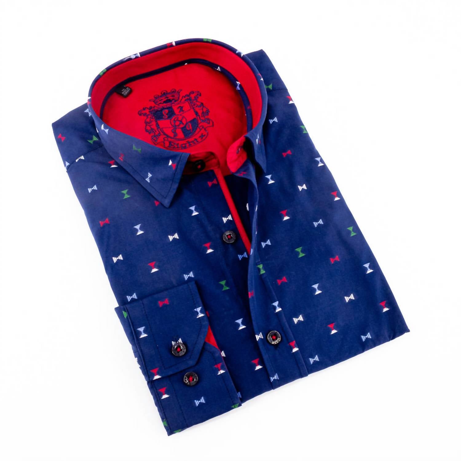 Eight X - Men's Fill Coupe Shirt With Solid Trim
